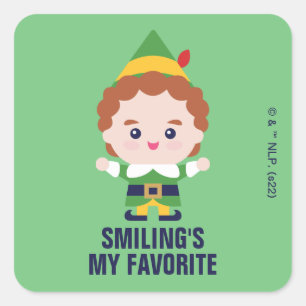 Elf the Movie   Cute Buddy Square Sticker
