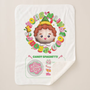 Elf the Movie   Four Main Food Groups Sherpa Blanket
