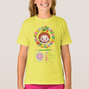 Elf the Movie Four Main Food Groups T-Shirt