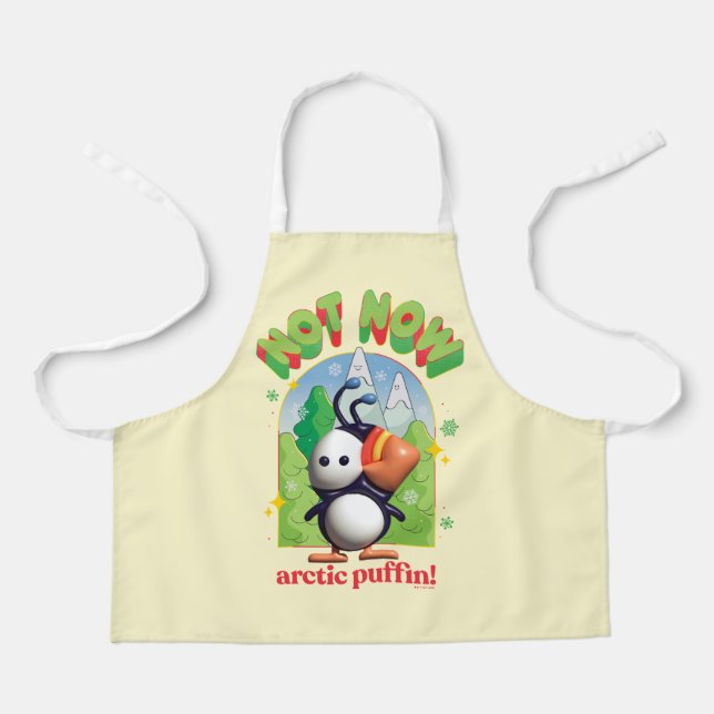 Elf the Movie | Not Now Arctic Puffin! Apron (Front)