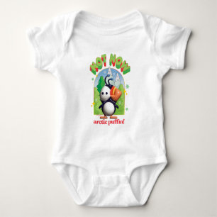 Elf the Movie   Not Now Arctic Puffin! Baby Bodysuit