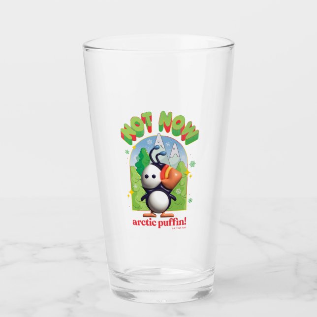 Elf the Movie | Not Now Arctic Puffin! Glass (Front)