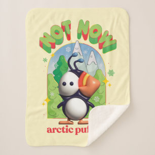Elf the Movie   Not Now Arctic Puffin! Sherpa Blanket