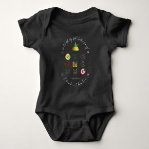Elf the Movie Santa OMG Baby Bodysuit
