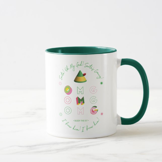 Elf the Movie | Santa OMG Mug (Right)