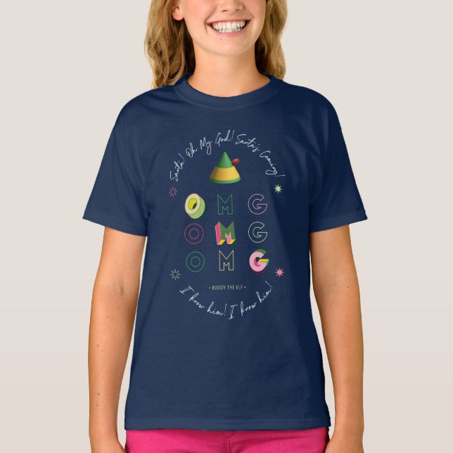 Elf the Movie | Santa OMG T-Shirt (Front)