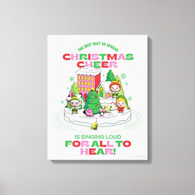 Elf the Movie | The Best Way to Spread Christmas Canvas Print (Front)