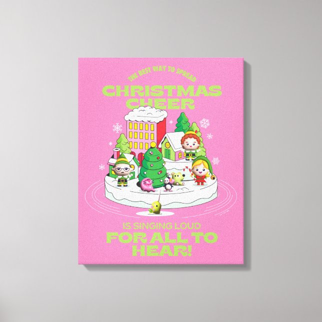 Elf the Movie | The Best Way to Spread Christmas Canvas Print (Front)