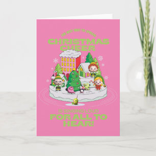 Elf the Movie The Best Way to Spread Christmas Note Card
