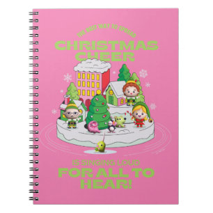 Elf the Movie The Best Way to Spread Christmas Notebook