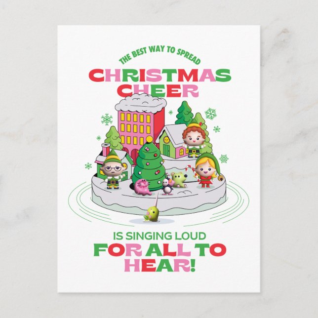 Elf the Movie | The Best Way to Spread Christmas Postcard (Front)