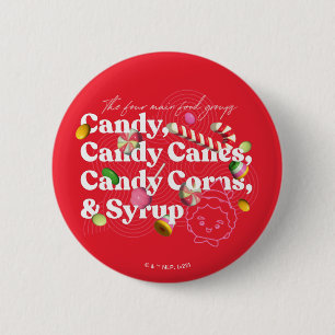 Elf the Movie The Four Main Food Groups 6 Cm Round Badge