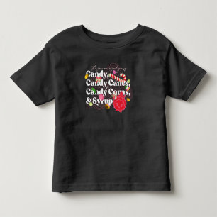 Elf the Movie The Four Main Food Groups Toddler T-Shirt