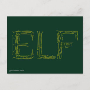 Elf Weapons Collage Postcard