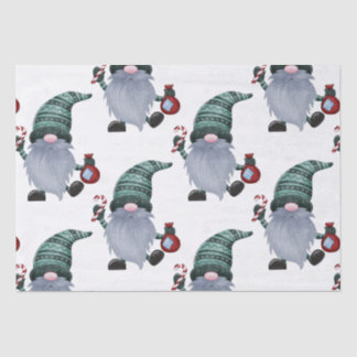 Elf with hat tissue paper