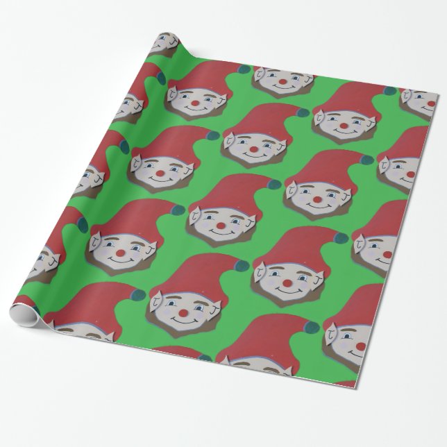 ELF WRAPPING PAPER (Unrolled)
