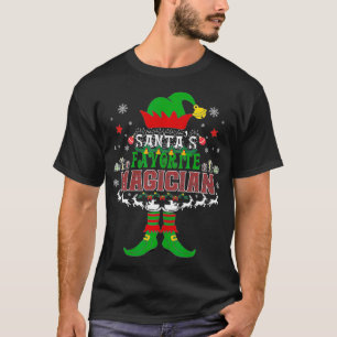 Elf Xmas Santas Favourite Magician Ugly Sweater Gi