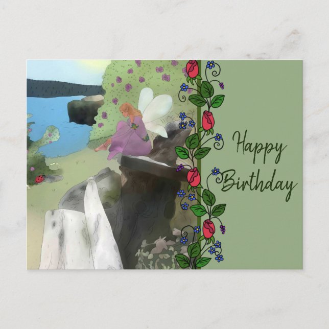 Elfe am see postcard (Front)