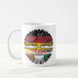 Elfenbeinküste Ivorisch Deutsch Deutschland Baum Coffee Mug