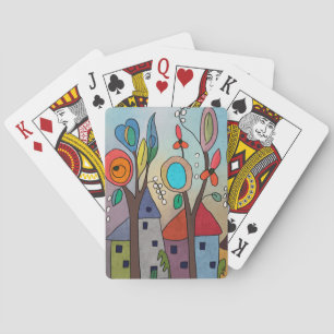 Elfendörfchen Playing Cards