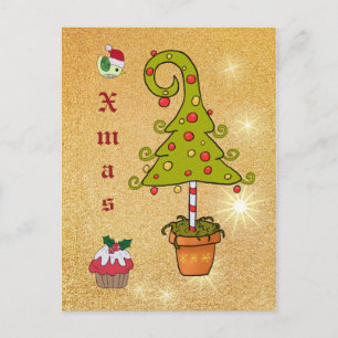 Elfenweihnachten Postcard