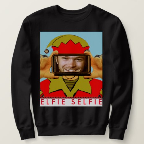 Elfie Selfie Sweatshirt