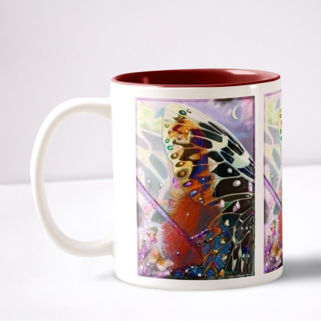 Elfin Moon Two-Tone Coffee Mug (Creator Uploaded)