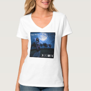 Elflore Gypsy Moon CD  T-Shirt