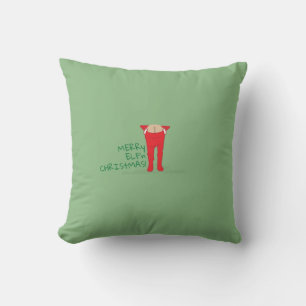 Elf'n Elf Moon Christmas Sweatshirt Cushion