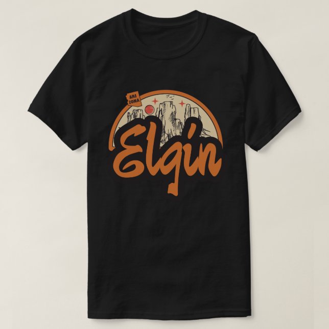 Elgin, Arizona T-Shirt (Design Front)