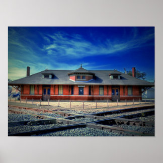 Elgin Depot Museum Poster