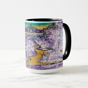 ELGIN ILLINOIS LORDS PARK PAVILION 1920'S Easter Mug
