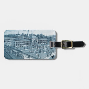 Elgin Watch Factory 1871 Image Elgin Illinois Luggage Tag