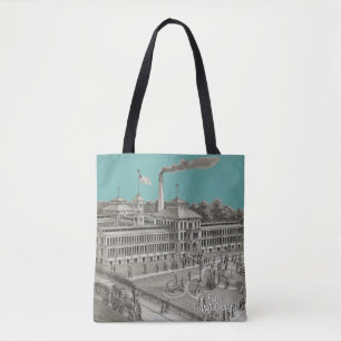 Elgin Watch Factory Elgin Illinois 1871 Tote Bag