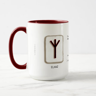 Elhaz RuneStone Mug