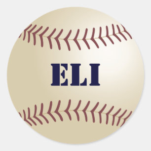 Eli Baseball Sticker / Seal