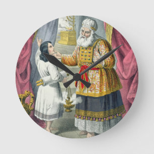 Eli Questioning Samuel Regarding the Vision, from Round Clock