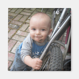 Eli with Bike Magnet