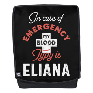 Eliana Name Backpack