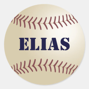 Elias Baseball Sticker / Seal