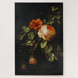 Elias van den Broeck, Still Life with Roses Jigsaw Puzzle