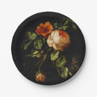 Elias van den Broeck, Still Life with Roses
