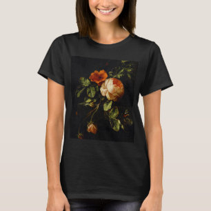 Elias van den Broeck, Still Life with Roses T-Shirt