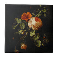 Elias van den Broeck, Still Life with Roses