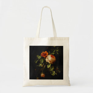 Elias van den Broeck, Still Life with Roses Tote Bag