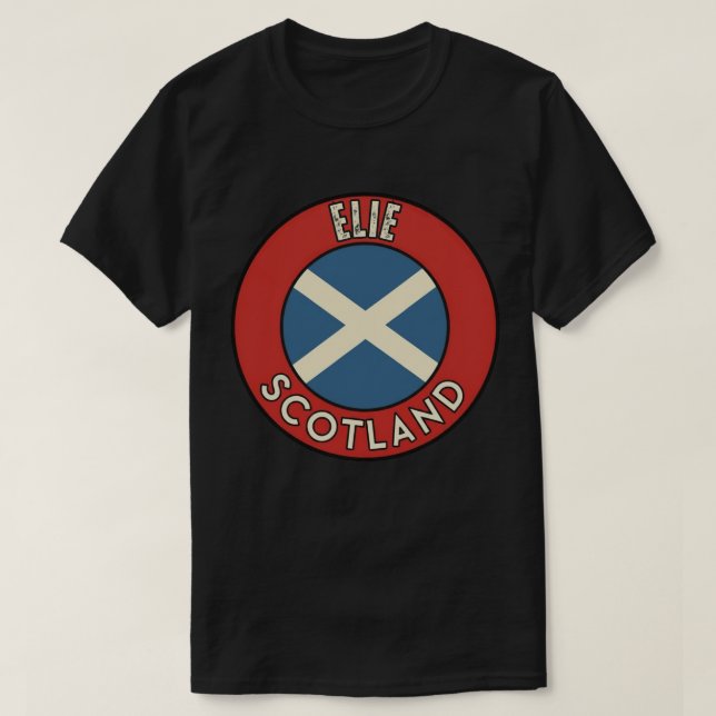 Elie, Scotland T-Shirt (Design Front)
