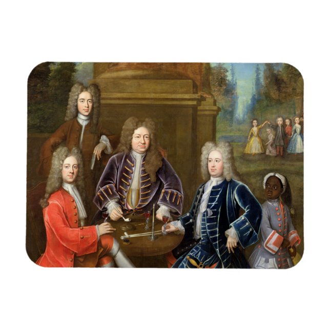 Elihu Yale (1648-1721) the second Duke of Devonshi Magnet (Horizontal)