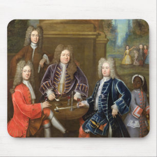 Elihu Yale (1648-1721) the second Duke of Devonshi Mouse Mat