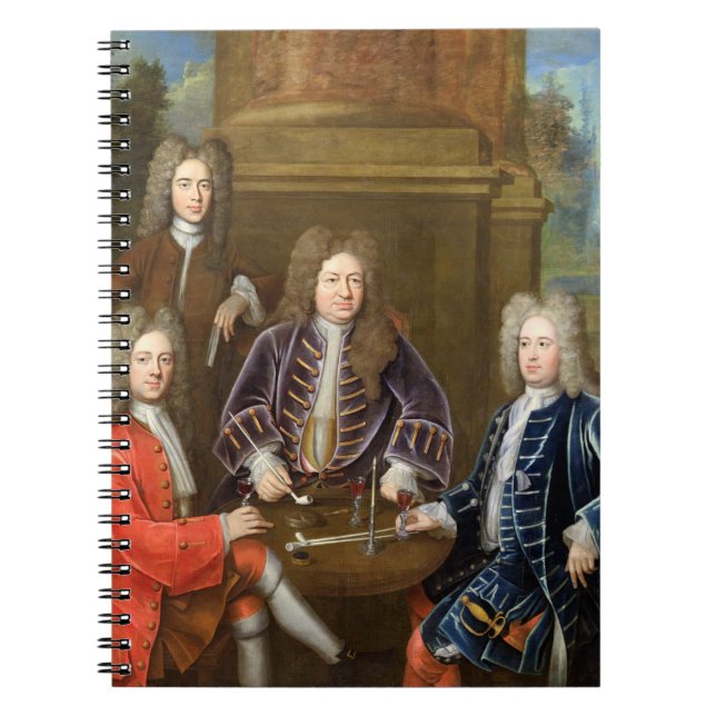 Elihu Yale (1648-1721) the second Duke of Devonshi Notebook (Front)