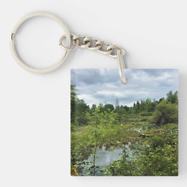 Elijah Bristow State Park, Dexter, Oregon Key Ring (Front)